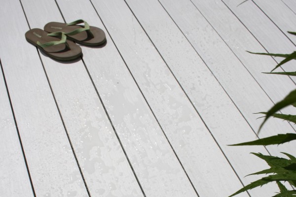 Террасная доска из ДПК Terrapol Практик моноколор Жемчуг (под заказ) купить в Королёве