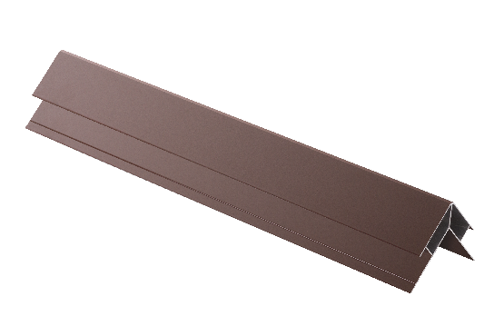 Угловой элемент наружный, алюминиевый,бурый купить в Королёве