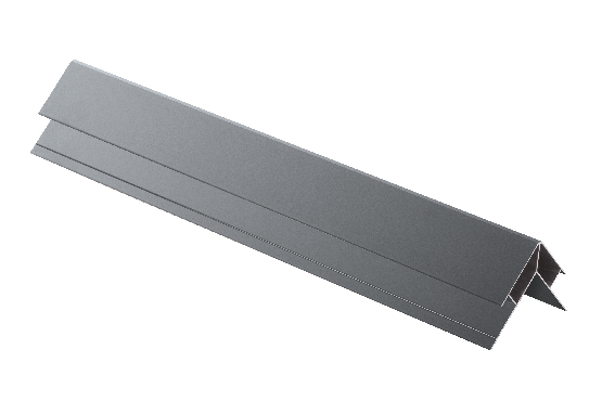 Угловой элемент наружный, алюминиевый, серый купить в Королёве