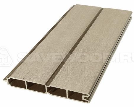 Заборный профиль из ДПК Savewood SW Agger матовый тик купить в Королёве