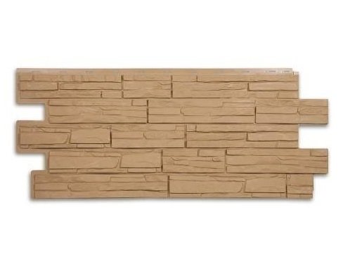 Фасадная панель T-Сайдинг-Альпийская сказка ЭКО-1 Крем купить в Королёве