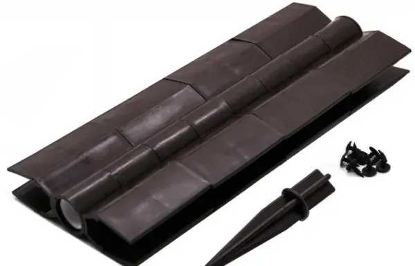 Угловой (стыковочный) шарнир для грядкок ДПК 300мм коричневый купить в Королёве