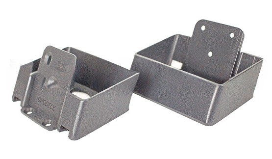 Крепления перил наклонное из алюминия GardenParkett Серый купить в Королёве