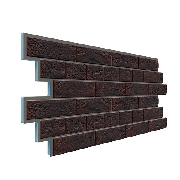 Фасадная термопанель Доломит Венецианский кирпич 20 мм Алтея купить в Королёве