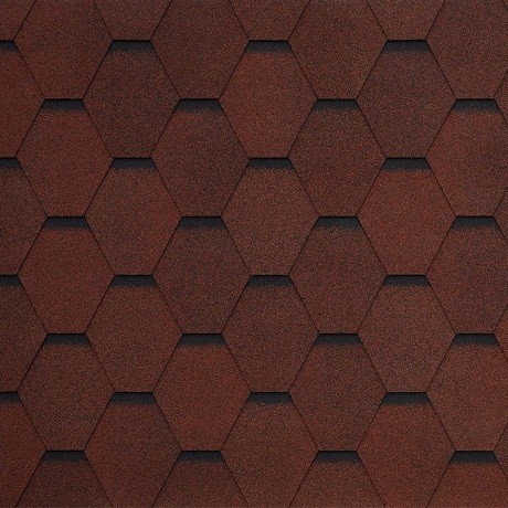 Гибкая черепица Tegola GARDA rosso 409 купить в Королёве