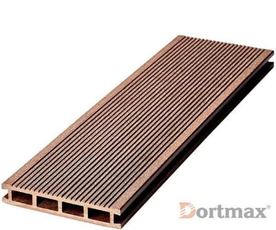 Террасная доска из ДПК VELVET STANDART Коричневый