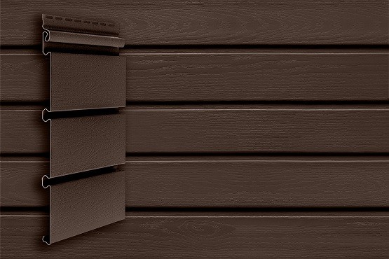 Сайдинг Архитектурный Планкен Grand Line Темный дуб купить в Королёве