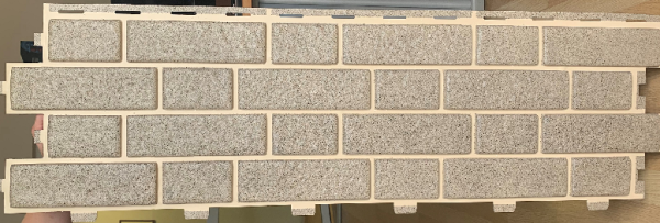 Цокольный сайдинг Tecos МИХЕЛЕН Бежевый купить в Королёве