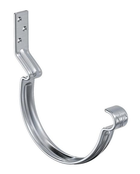 Водосток Aquasistem, Система 125x90 - Крюк крепления короткий оцинковка купить в Королёве