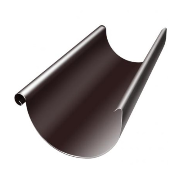 Водосток Grand Line 150x100 – Желоб 3м RAL 8017 купить в Королёве