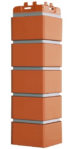 Угол Grand Line клинкерный кирпич ПРЕМИУМ Терракотовый (шов RAL 7006) купить в Королёве