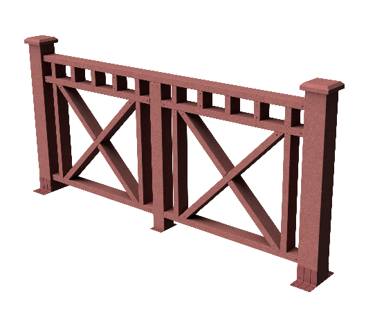 Ограждения декоративное ДПК GRINDERDECO Виктория мербау купить в Королёве