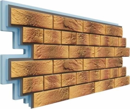 Термосайдинг Доломит Венецианский Кирпич 40 мм Нарва купить в Королёве