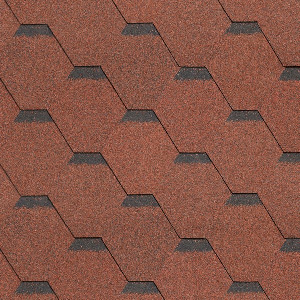 Гибкая черепица Shinglas, серия Ультра, коллекция Самба – Рубин купить в Королёве