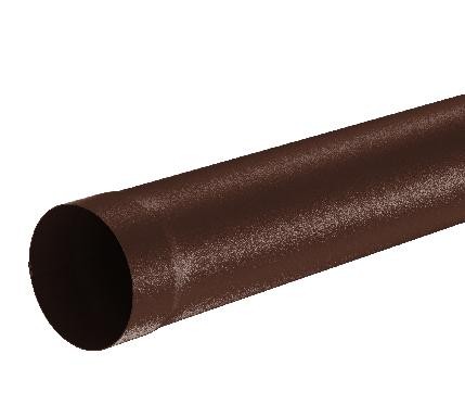 Водосток Aquasistem, Система 150/100 - Труба водосточная 3.00м RAL 8017 Коричневый matt купить в Королёве