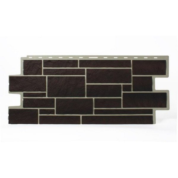 Цокольный сайдинг Tecos ImaBel “Камень” – Оникс №700 купить в Королёве