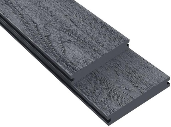 Террасная доска ДПК Outdoor 3D полнотелая NEVADA/CALIFORNIA черная купить в Королёве