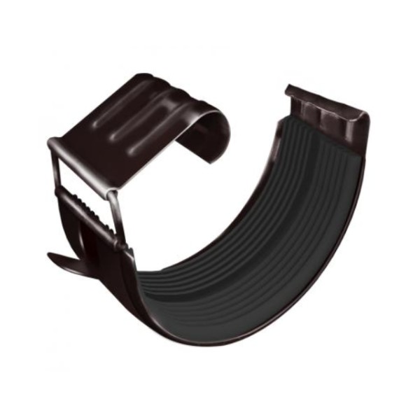 Водосток Grand Line 150x100 – Соединитель желоба RAL 8017 купить в Королёве