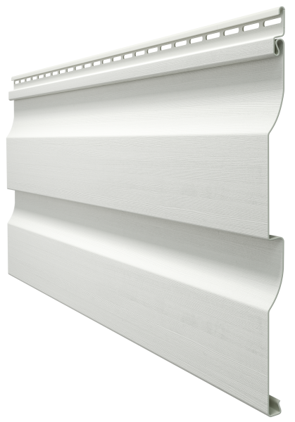 Виниловый сайдинг docke (дёке) - профиль D4,5D, пломбир купить в Королёве