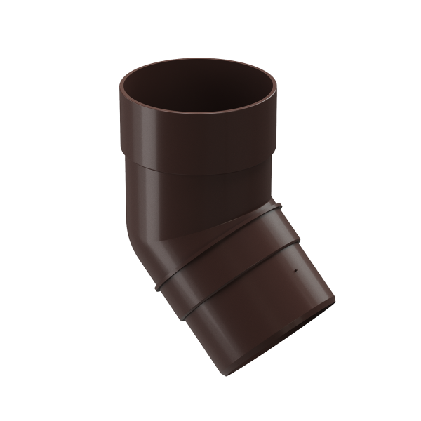 Колено 45˚ Docke Premium ПВХ - Шоколад купить в Королёве