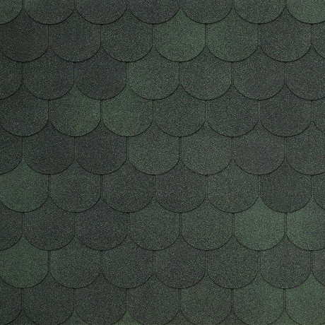 Гибкая черепица Tegola ASSISI verde 473 купить в Королёве
