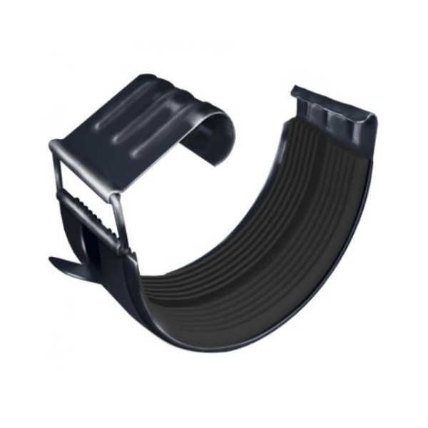 Водосток Grand Line 125x90 – Соединитель желоба RAL 7024 купить в Королёве