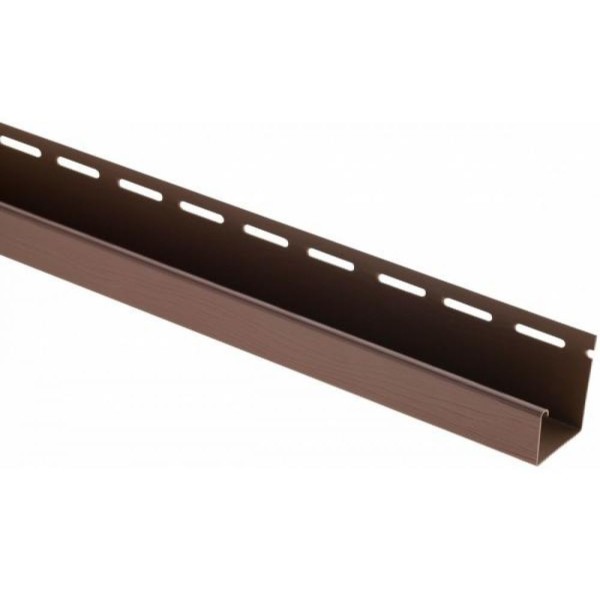 J-профиль Люкс Крашенный, T-15, ВН, Тёмный Орех купить в Королёве