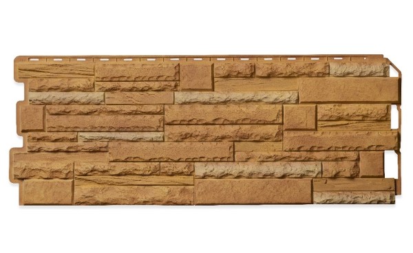 Фасадная панель Цокольный сайдинг Альта профиль Скалистый камень Памир Комби купить в Королёве