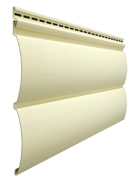 Виниловый сайдинг docke (дёке) - blockhaus D4,7T ( под бревно), банан купить в Королёве