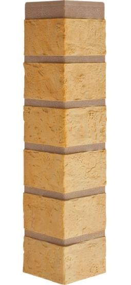 Наружный угол кирпич (желтый), 0,47 х 0,1м купить в Королёве