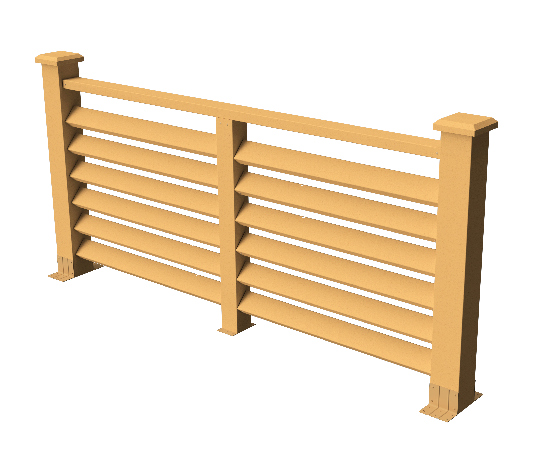 Ограждения декоративное ДПК GRINDERDECO Босфор песчаник купить в Королёве