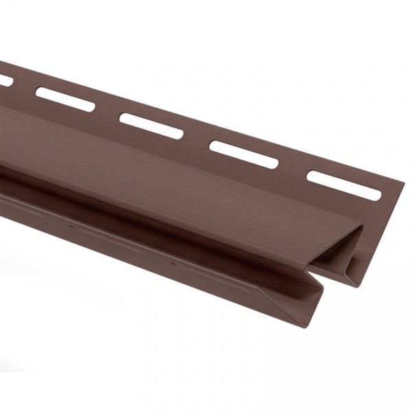 Угол внутренний для сайдинга, коричневый купить в Королёве