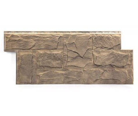 Фасадная панель T-Сайдинг-Гранит Леон ЭКО-2 Сосна купить в Королёве