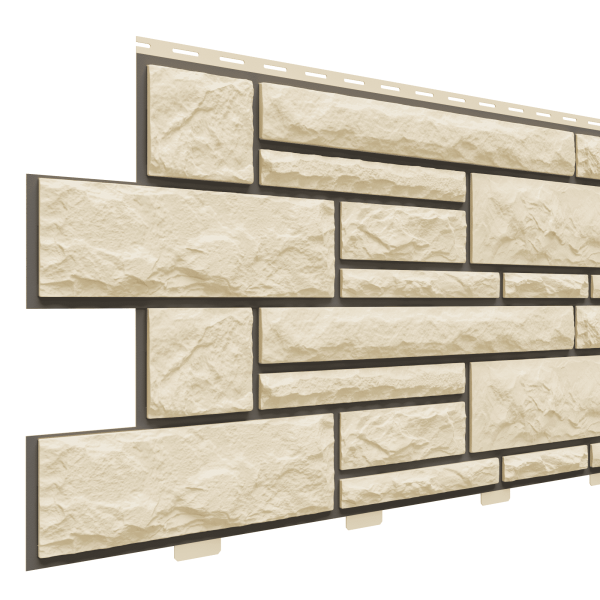 Фасадная панель Доломит, Брусчатка Доломит Бежевый (3м) купить в Королёве