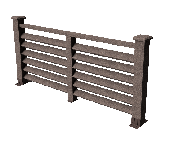 Ограждения декоративное ДПК GRINDERDECO Босфор венге купить в Королёве