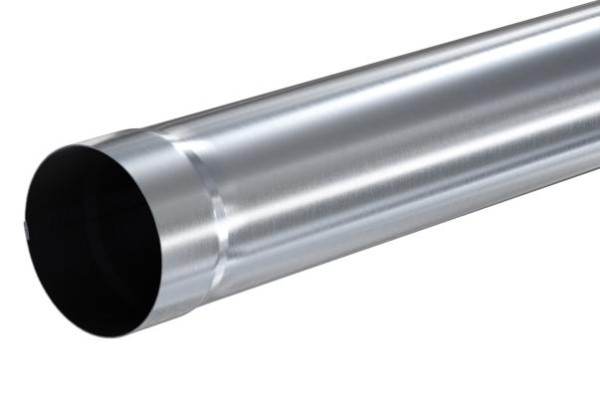 Водосток Aquasistem, Система 150/100 - Соединительная труба 1 метр оцинковка купить в Королёве