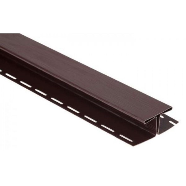 Н-профиль Люкс Крашенный, T-18, ВН, Коричневый купить в Королёве