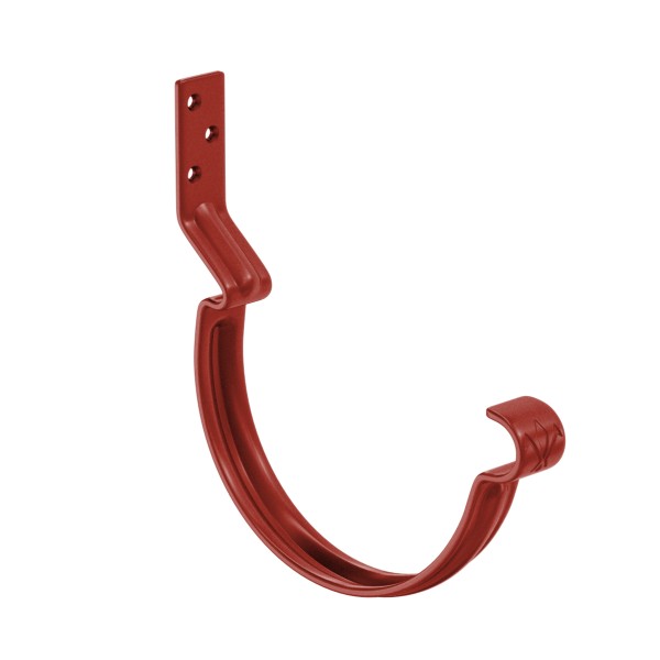 Водосток Aquasistem, система 125x90 - Крюк крепления желоба короткий RR 29 Бургундский купить в Королёве