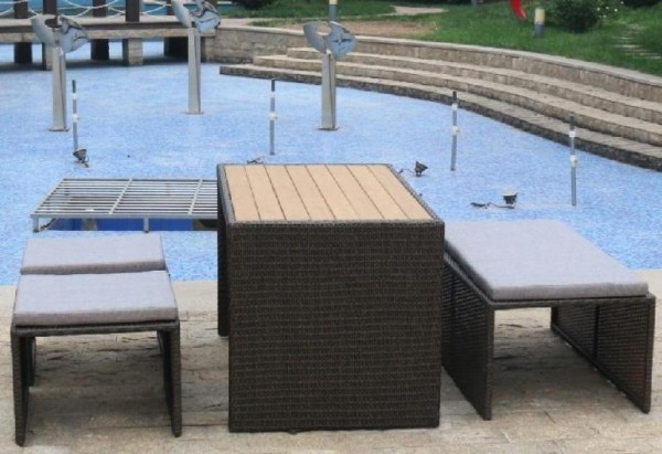 Диван-Трансформер AFINA плетеный из иск. ротанга S330A-W63 Brown купить в Королёве