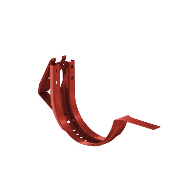 Водосток Aquasistem, система 125x90 - Крюк крепления желоба короткий регулируемый RR 29 Бургундский купить в Королёве