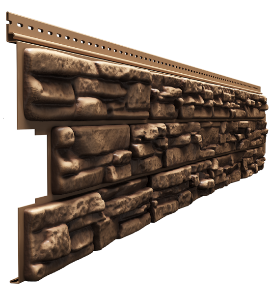 Сайдинг Виниловый Деке Rocky Кедровый орех купить в Королёве