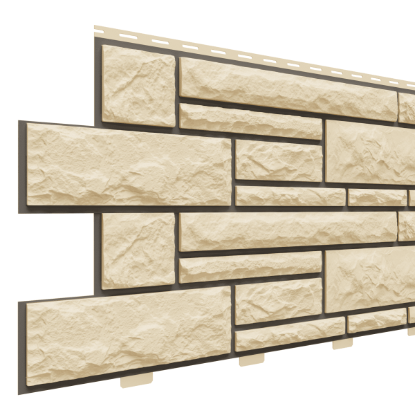 Фасадная панель Доломит, Брусчатка Доломит Шампань (3м) купить в Королёве