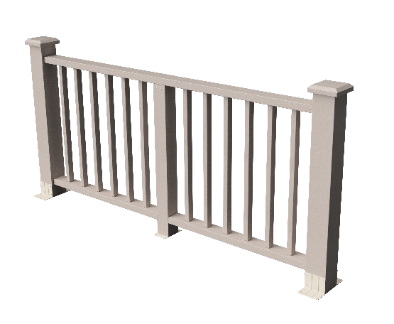 Ограждения декоративное ДПК GRINDERDECO Альма выбеленый дуб купить в Королёве