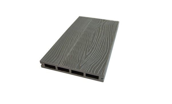 Террасная доская ДПК NanoWood Nature 3D (20мм) пустотелая Серый купить в Королёве