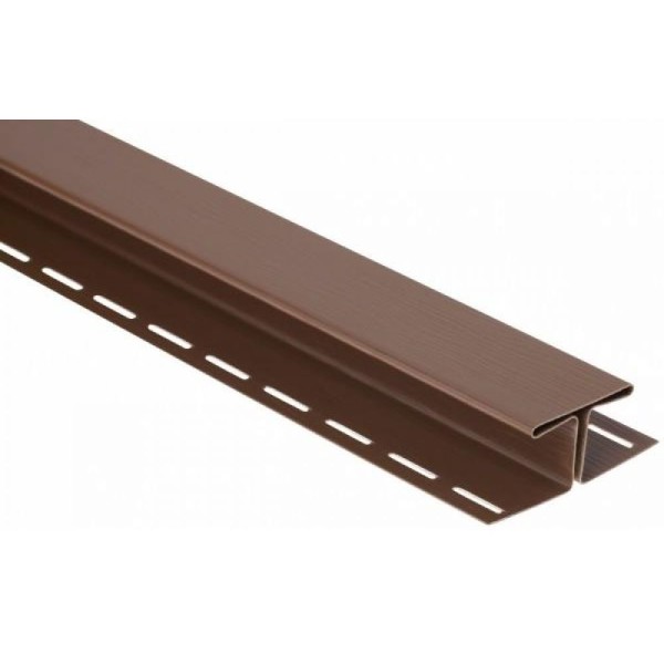 Н-профиль Люкс Крашенный, T-18, ВН, Тёмный Орех купить в Королёве