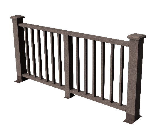 Ограждения декоративное ДПК GRINDERDECO Альма венге купить в Королёве