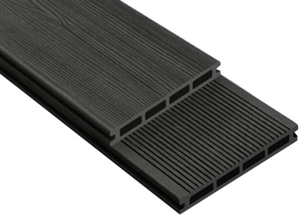 Террасная доска ДПК Outdoor 3D STORM/Вельвет черная купить в Королёве