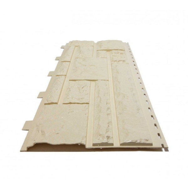 Фасадная панель Доломит, Стандарт, Слоновая кость купить в Королёве