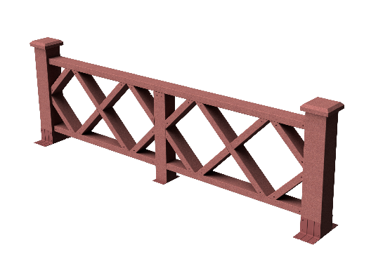 Ограждения декоративное ДПК GRINDERDECO  Миллениум мербау купить в Королёве