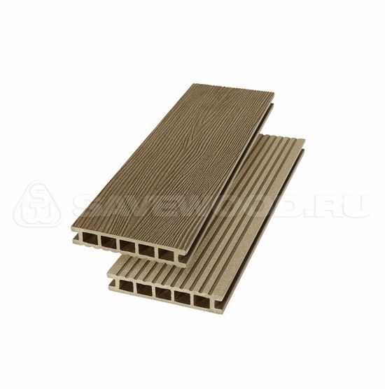 Террасная доска из ДПК SW Ornus радиальный распил тик купить в Королёве